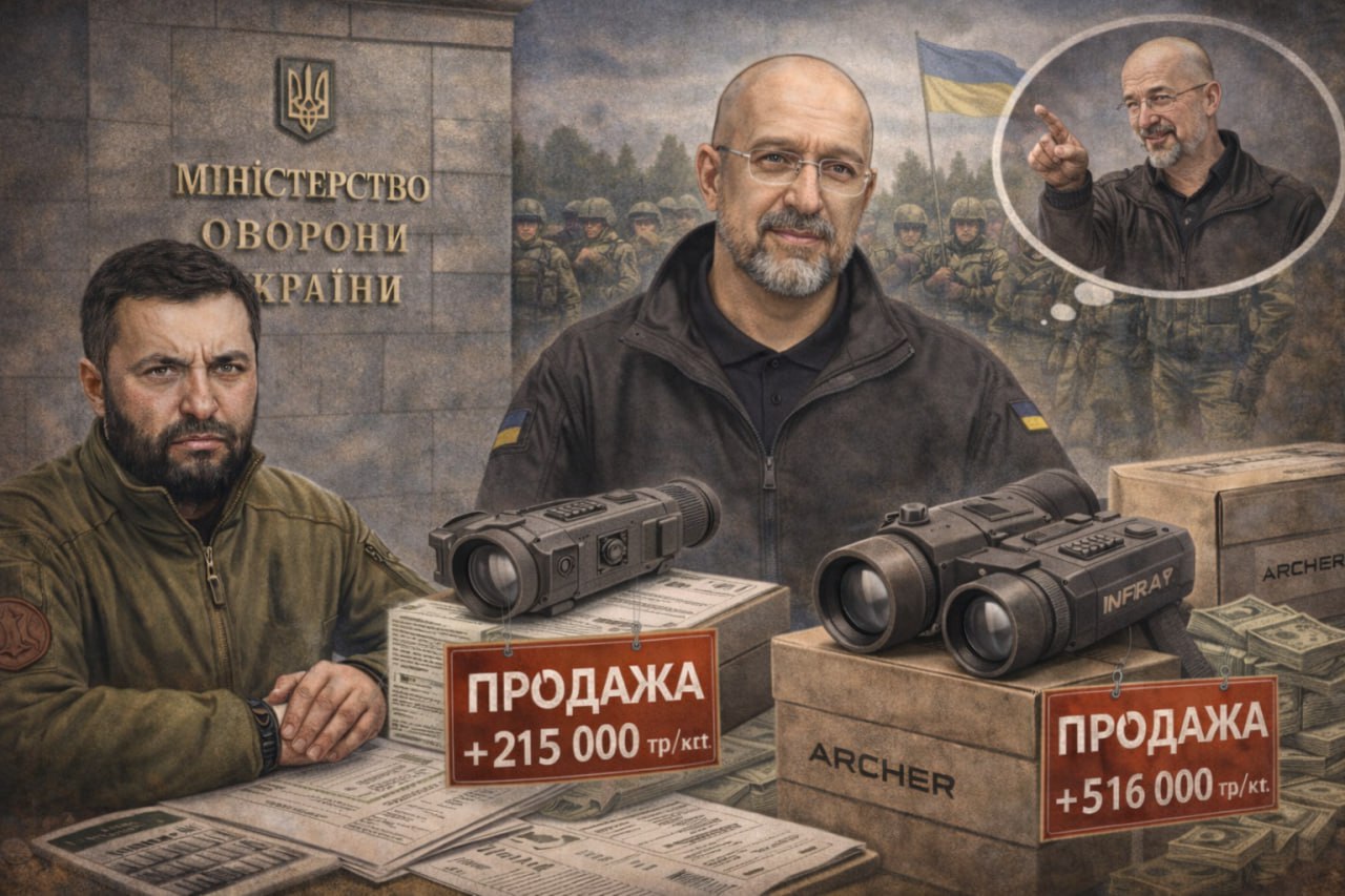 Золотые тепловизоры Шмыгаля: как оборонные закупки стали бизнесом, а не защитой фронта