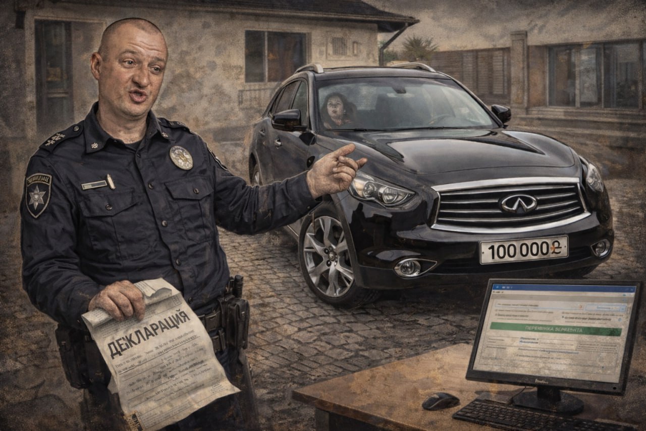 Сказка о бережливости: как замначальника УПП Киева Александр Парамонов «нашёл» Infiniti за 100 тысяч