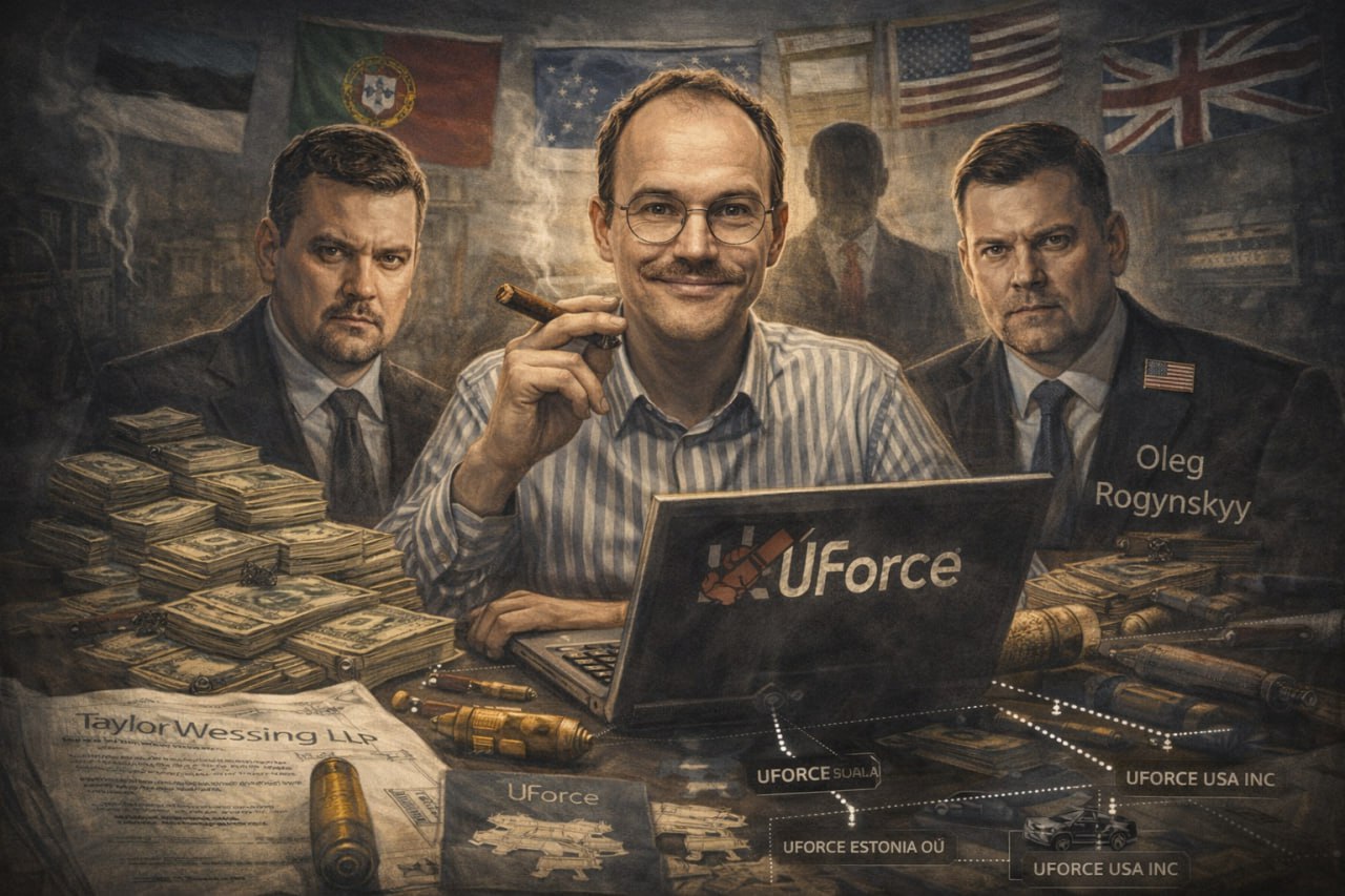 Военный бизнес Алексея Гончарука за границей: UForce, санкционные связи и дорогая защита