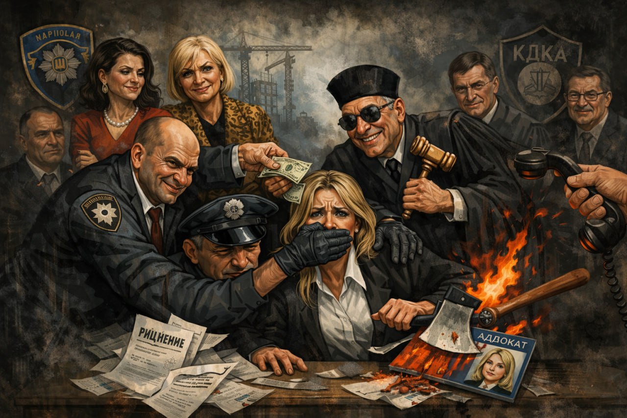 Как в Украине через КДКА, суды и “телефонное право” давят на адвокатов. Дело Дины Дрижаковой